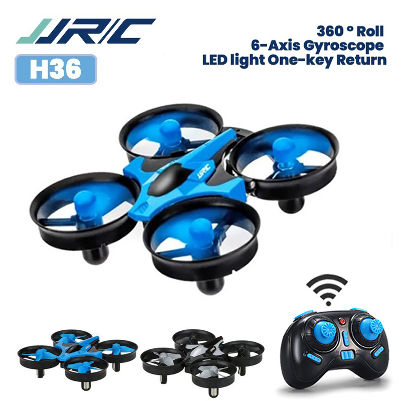 Drone Kit With Camera - Mini Dron JJRC H36 2.4G 6-osiowy