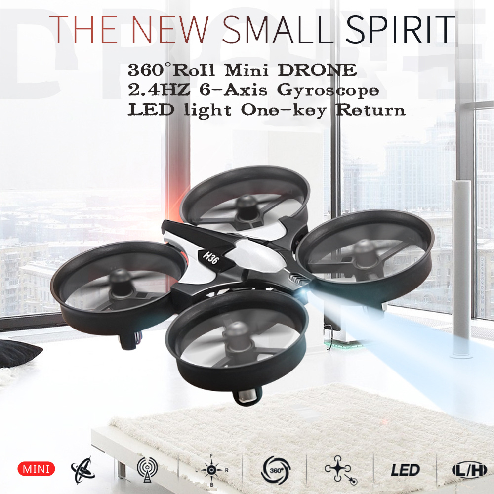 Mini Dron JJRC H36 2.4G 6-osio – Drone Kit With Camera recenzja i cena