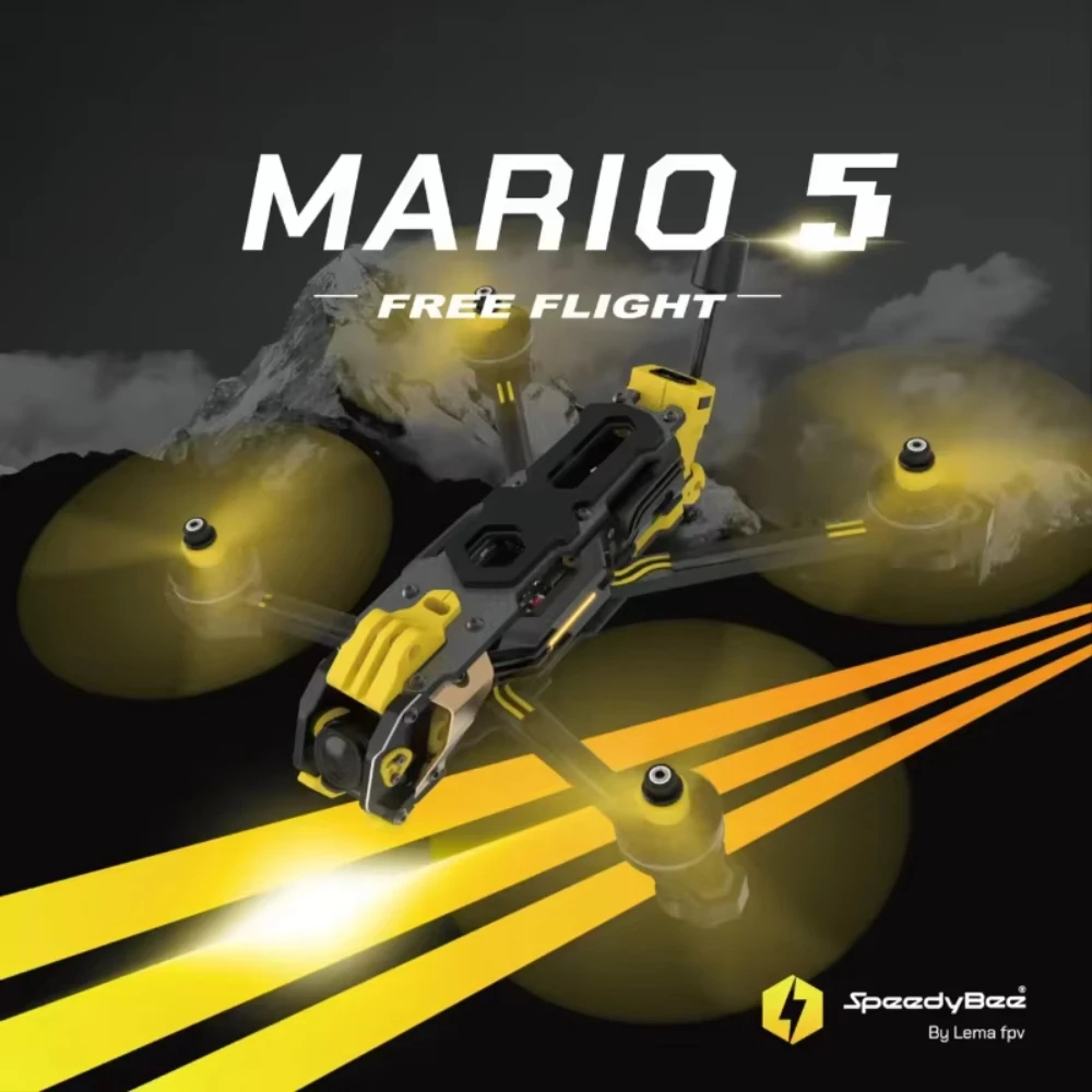 Zestaw ramy Speedybee Mario 5  – Drone Kit Racing recenzja i cena