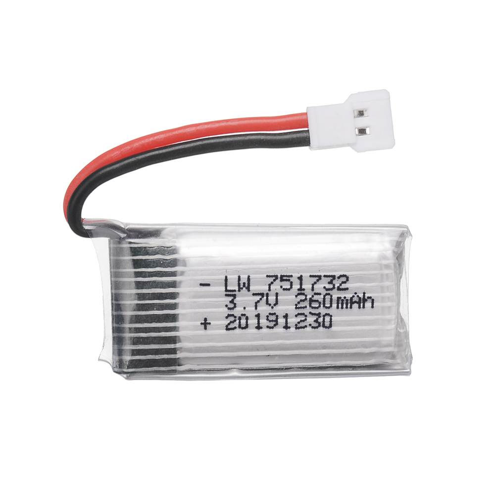 Akumulator LiPo 3,7 V, 260 mAh – Eachine Drone E010 recenzja i cena