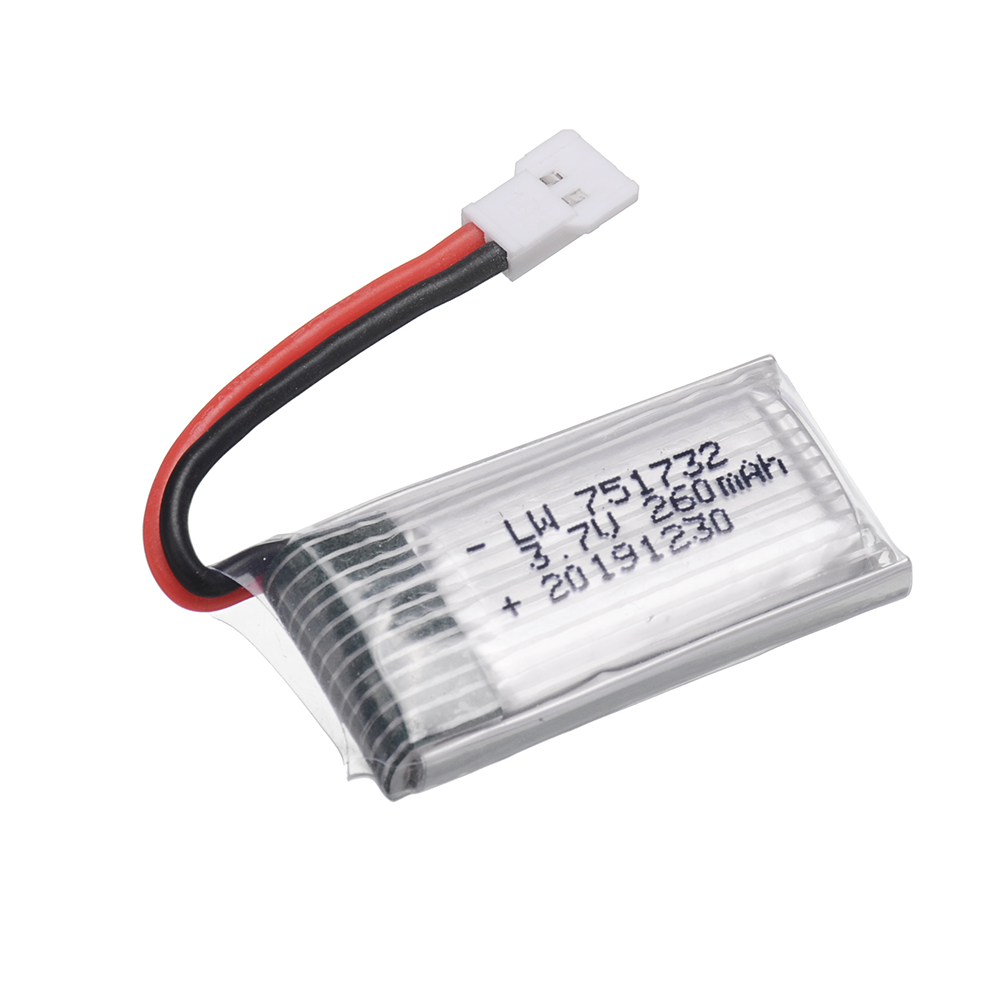 Akumulator LiPo 3,7 V, 260 mAh – Eachine Drone E010 recenzja i cena